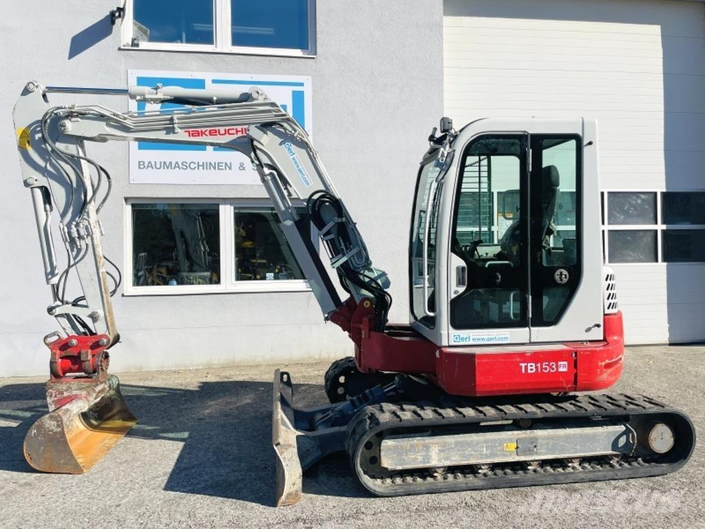 Takeuchi TB153FR Εκσκαφάκι (διαβολάκι) < 7t
