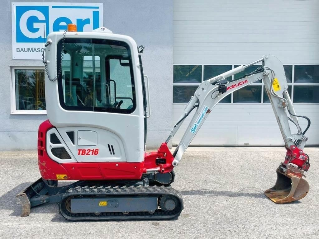Takeuchi TB216 Εκσκαφάκι (διαβολάκι) < 7t