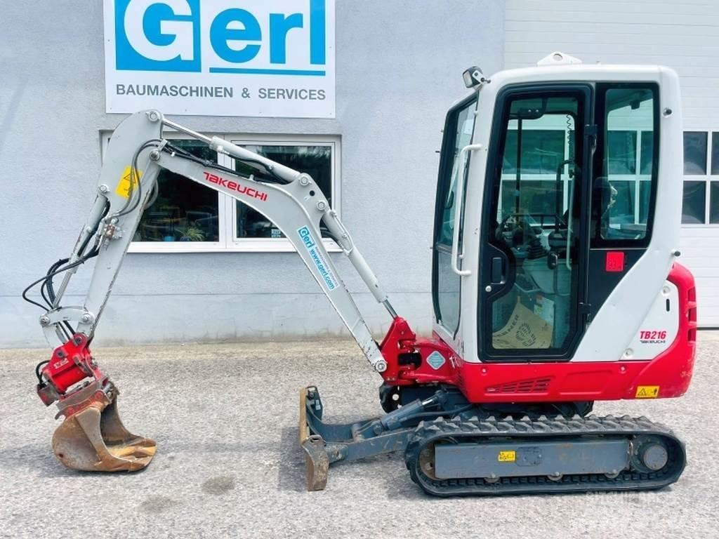 Takeuchi TB216 Εκσκαφάκι (διαβολάκι) < 7t