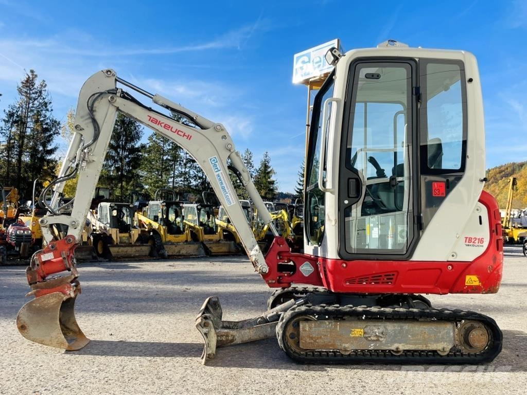 Takeuchi TB216 Εκσκαφάκι (διαβολάκι) < 7t