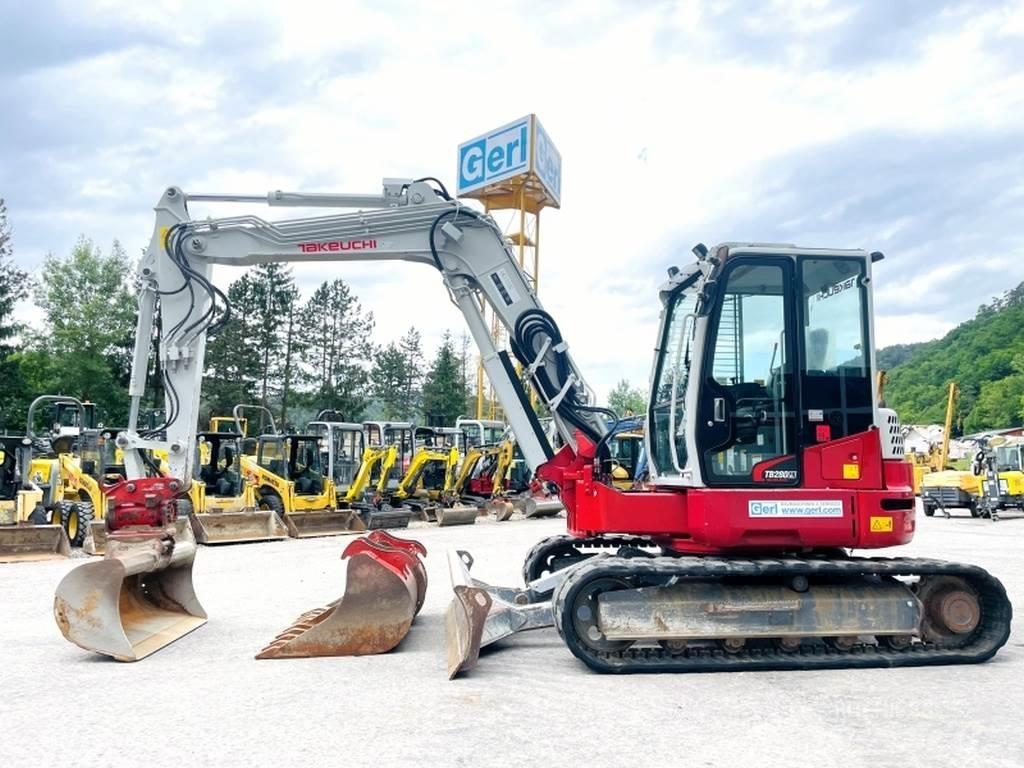 Takeuchi TB280FR Εκσκαφάκι (διαβολάκι) < 7t