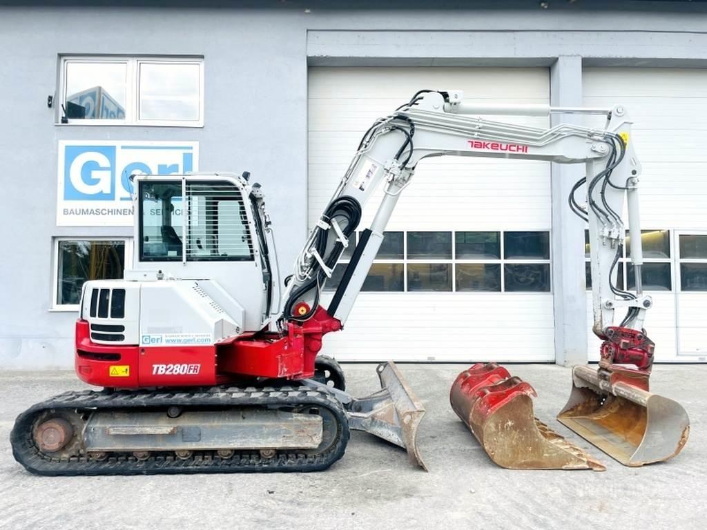 Takeuchi TB280FR Εκσκαφάκι (διαβολάκι) < 7t