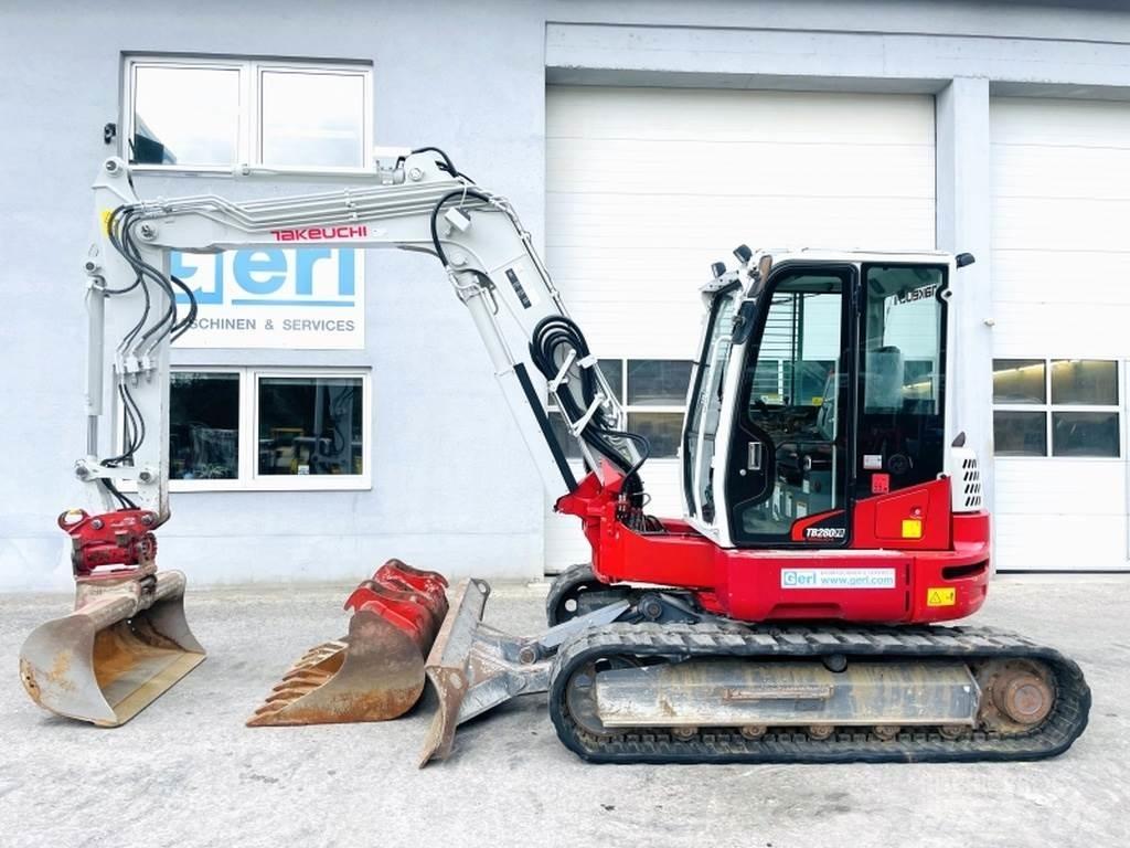 Takeuchi TB280FR Εκσκαφάκι (διαβολάκι) < 7t