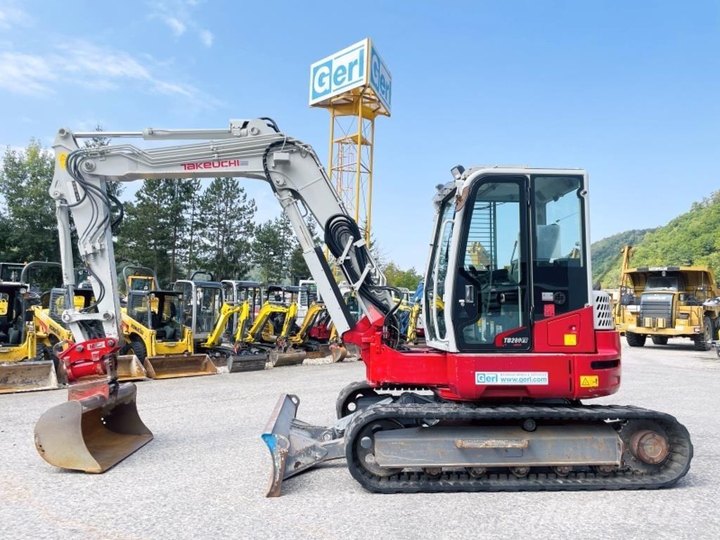 Takeuchi TB280FR Εκσκαφάκι (διαβολάκι) < 7t