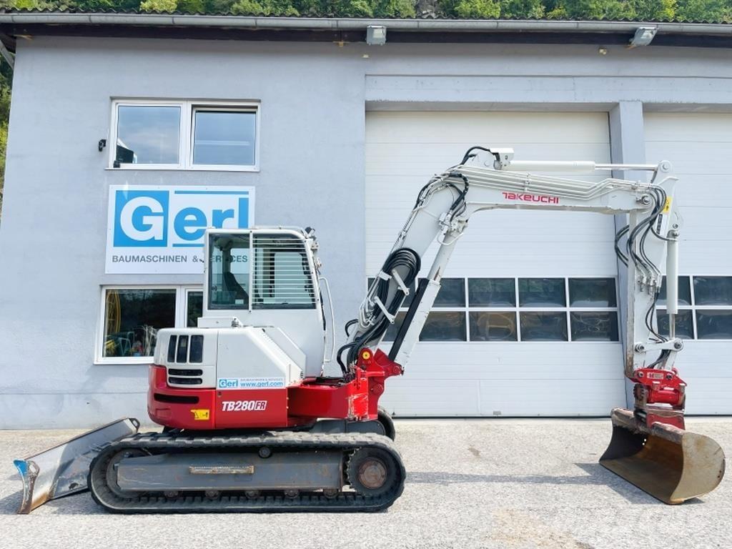 Takeuchi TB280FR Εκσκαφάκι (διαβολάκι) < 7t