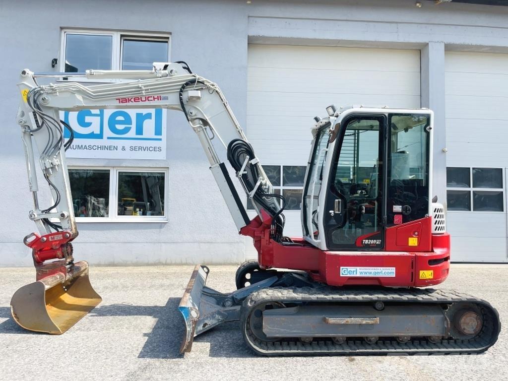 Takeuchi TB280FR Εκσκαφάκι (διαβολάκι) < 7t
