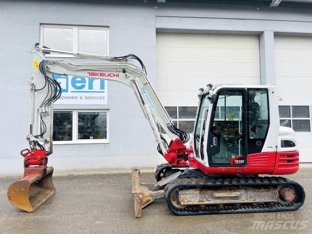 Takeuchi TB290 Εκσκαφάκι (διαβολάκι) < 7t