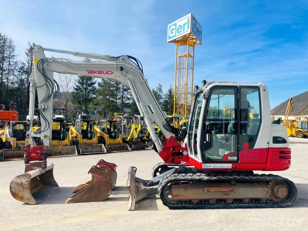 Takeuchi TB290 Εκσκαφάκι (διαβολάκι) < 7t