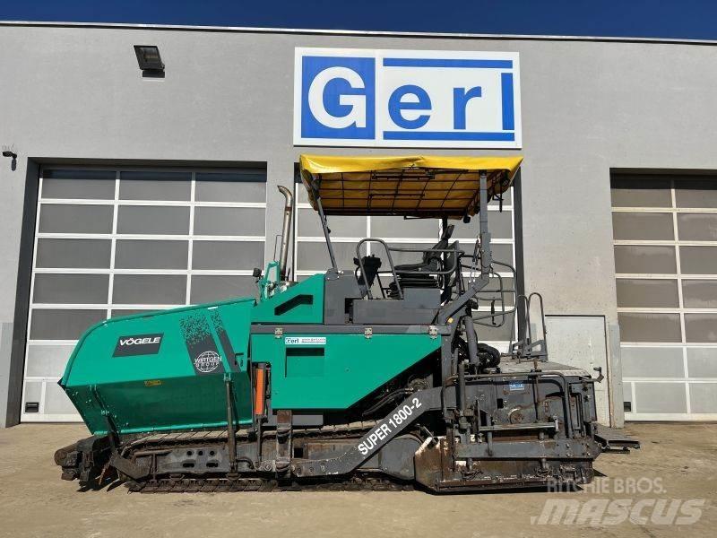 Vögele Super 1800-1 / 2 Επίστρωση ασφάλτου