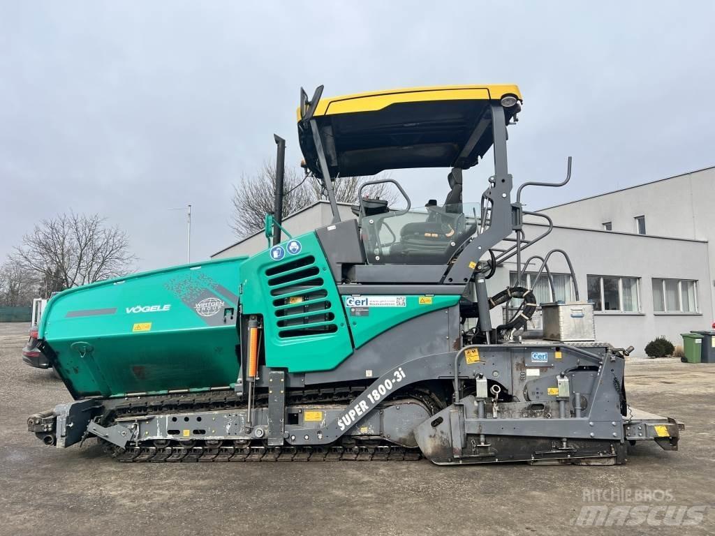 Vögele Super 1800-3i Επίστρωση ασφάλτου