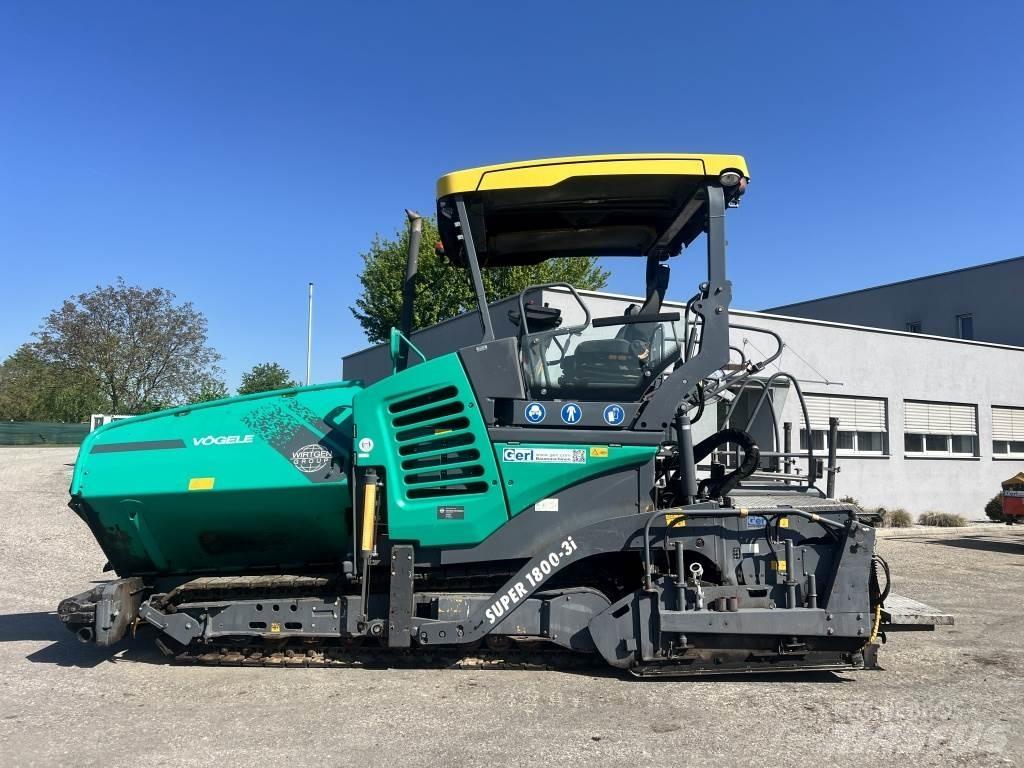 Vögele Super 1800-3i Επίστρωση ασφάλτου