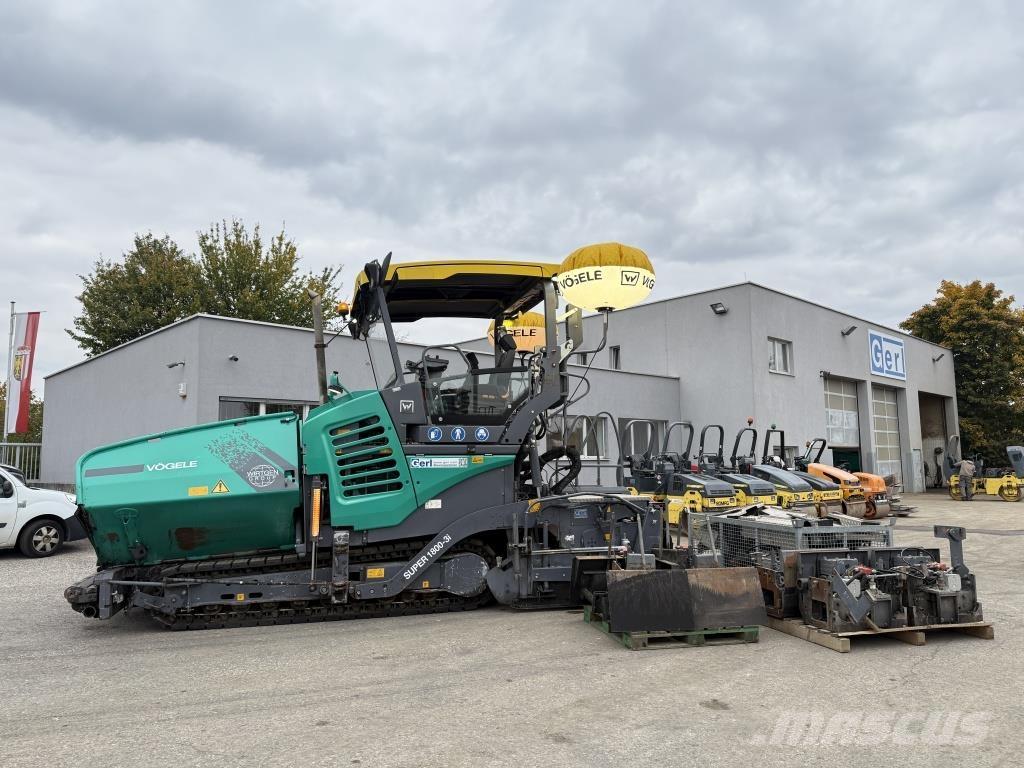 Vögele Super 1800-3i Επίστρωση ασφάλτου
