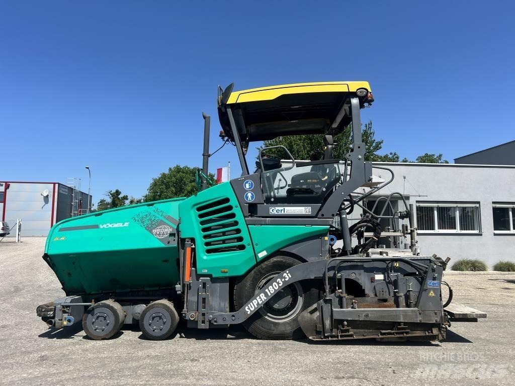 Vögele Super 1803-3i Επίστρωση ασφάλτου