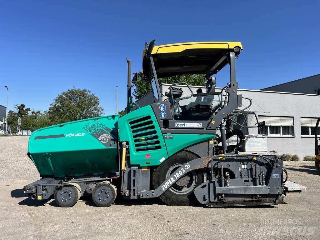 Vögele Super 1803-3i Επίστρωση ασφάλτου