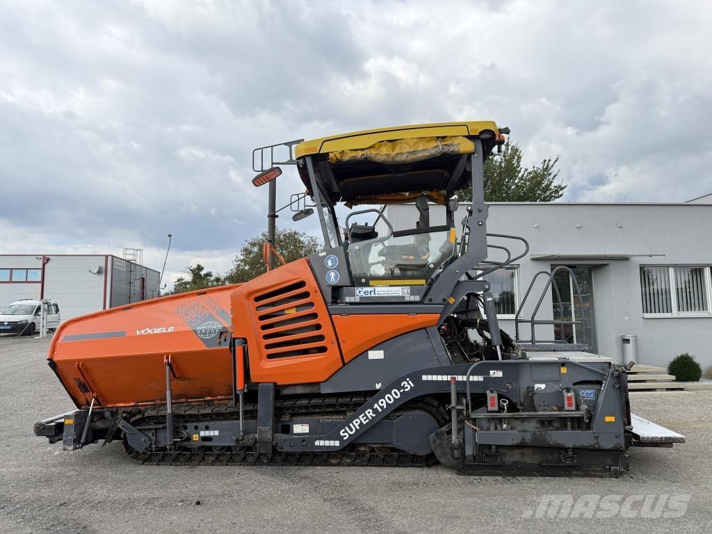 Vögele Super 1900-3i Επίστρωση ασφάλτου
