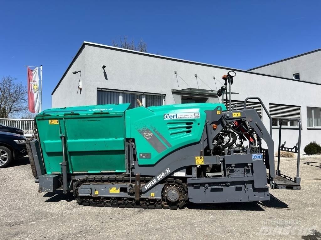 Vögele Super 800-3i Επίστρωση ασφάλτου
