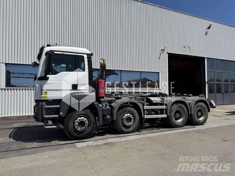 MAN TGS 35.470 Φορτηγά ανατροπή με γάντζο