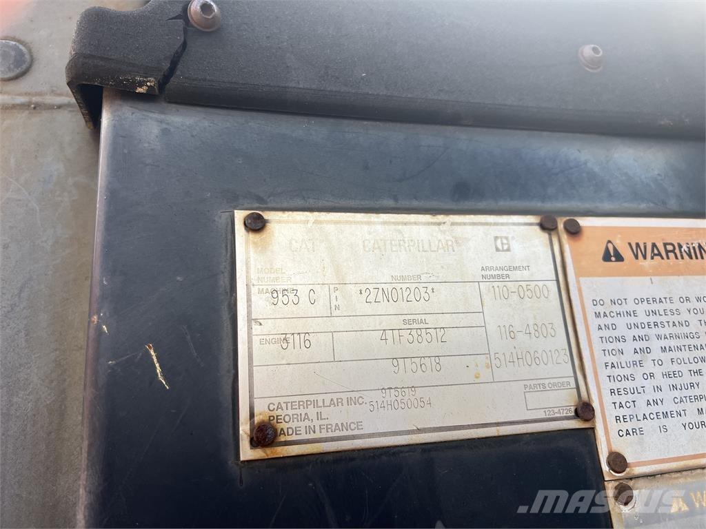 CAT 953C Μπουλντόζες με ερπύστριες