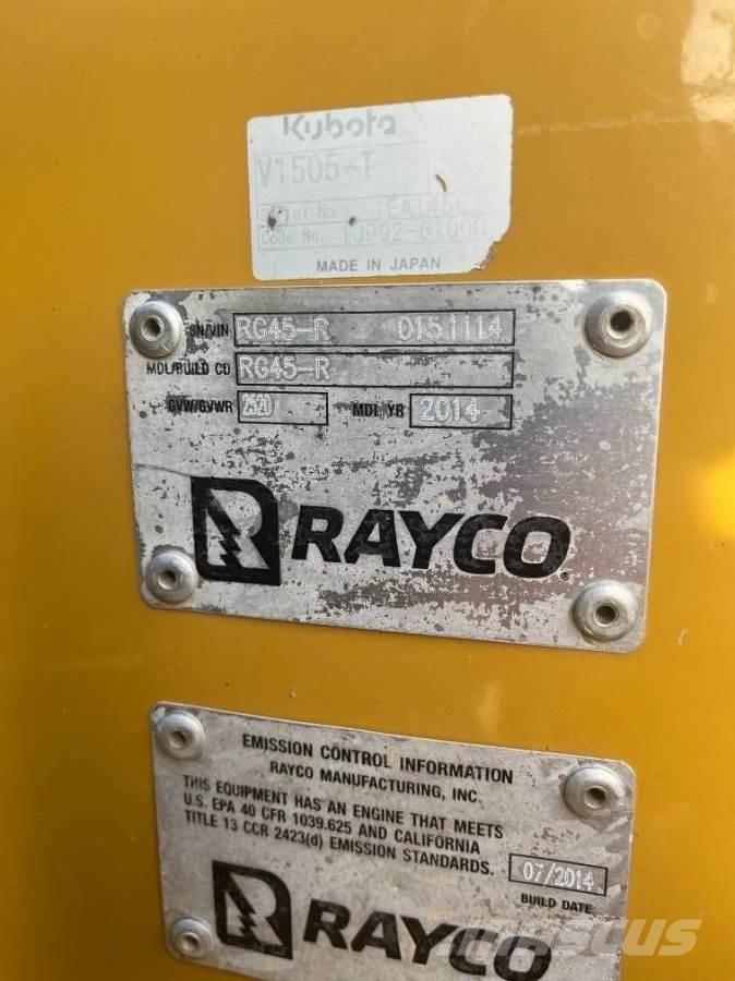 Rayco RG45-R Δασοπονία - Άλλα