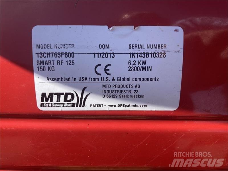 MTD RF 125 Τρακτέρ μικρών διαστάσεων
