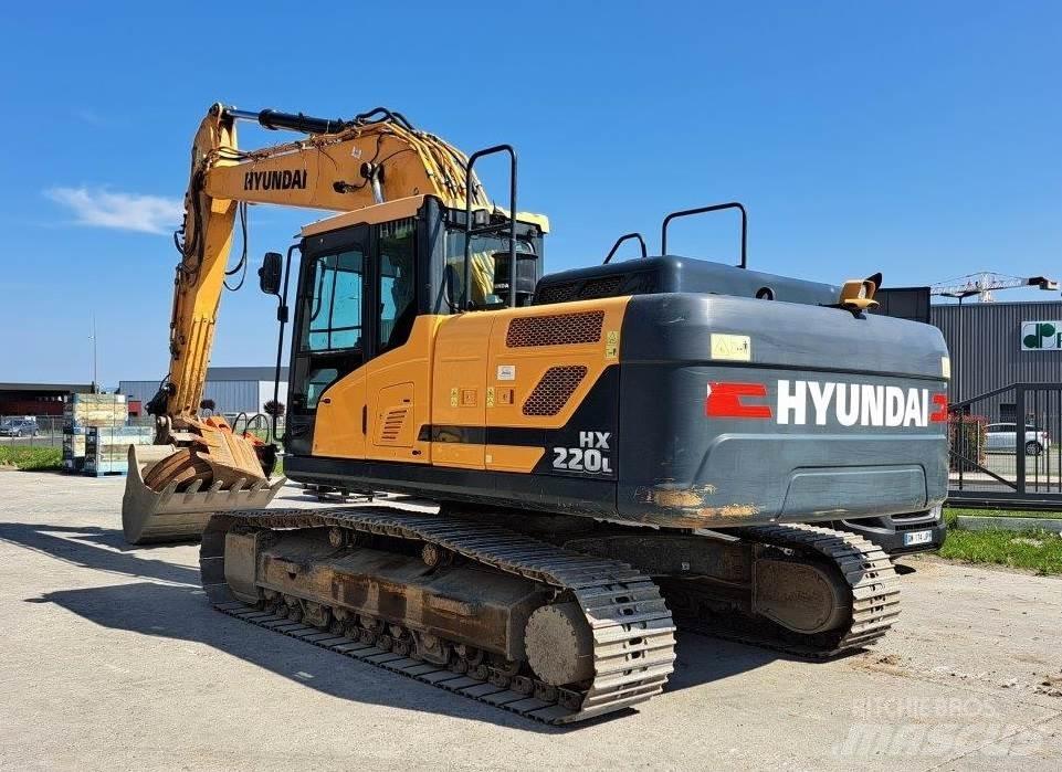 Hyundai HX220L Εκσκαφείς με ερπύστριες