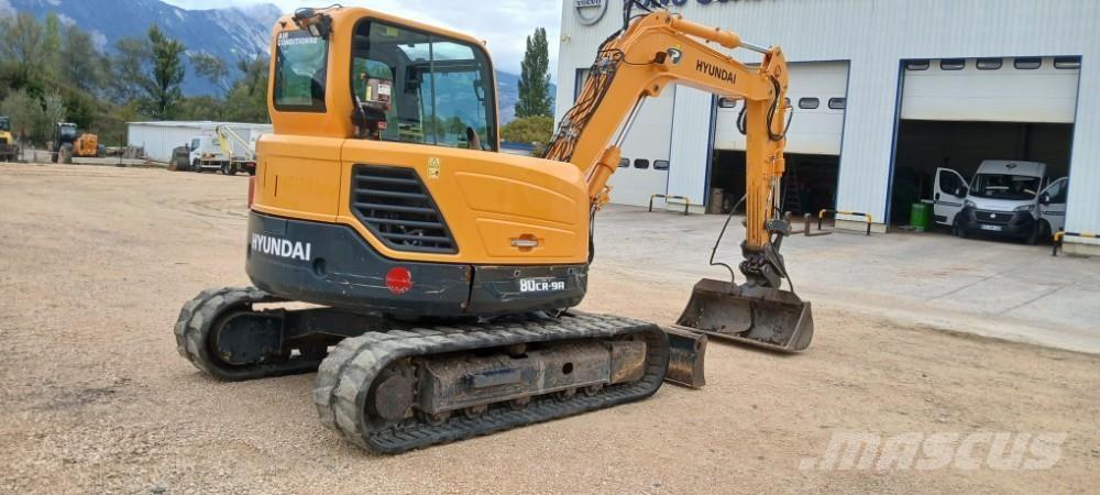 Hyundai R80CR-9A Μίνι εκσκαφείς 7t - 12t