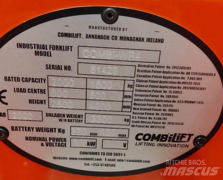 Combilift WR4 Ανυψωτικά στενών δρόμων 4 κατευθύνσεων
