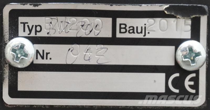 Gruma BW200 Λοιπά προσαρτούμενα εξαρτήματα και κατασκευαστικά στοιχεία