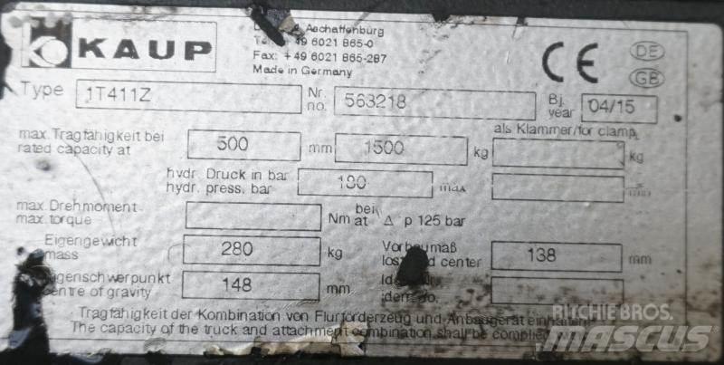 Kaup 1T411Z Λοιπά προσαρτούμενα εξαρτήματα και κατασκευαστικά στοιχεία