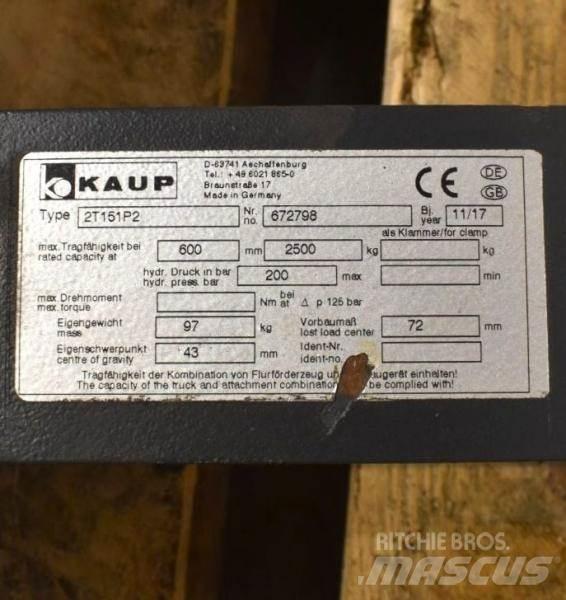 Kaup 2T151P2 Λοιπά προσαρτούμενα εξαρτήματα και κατασκευαστικά στοιχεία