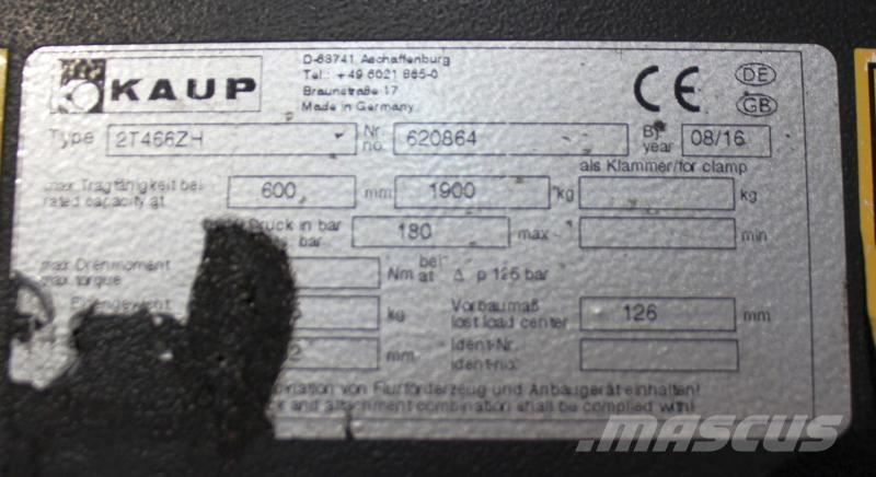 Kaup 2T466ZH Λοιπά προσαρτούμενα εξαρτήματα και κατασκευαστικά στοιχεία