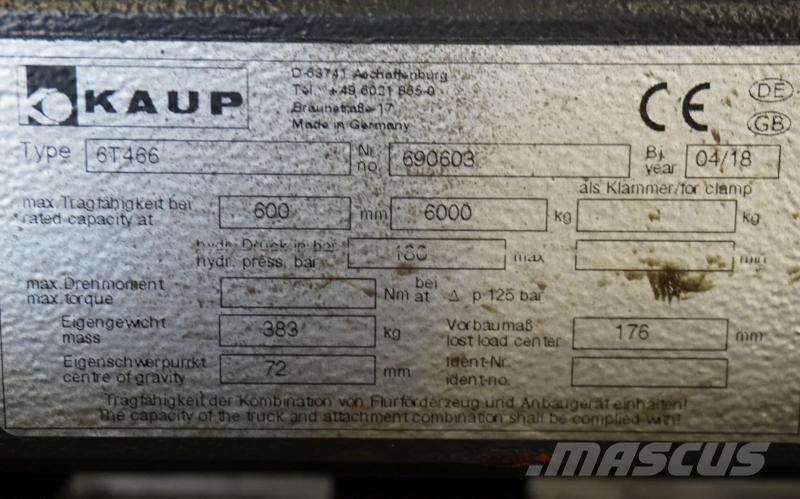 Kaup 6T466 Λοιπά προσαρτούμενα εξαρτήματα και κατασκευαστικά στοιχεία
