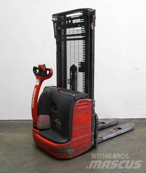 Linde L 10 379 Ηλεκτρικά παλετοφόρα με ιστό