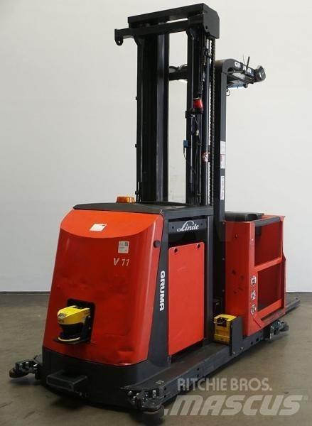 Linde V 11 015 Περονοφόρο ανυψωτικό συλλογής παραγγελιών μεγάλου ύψους