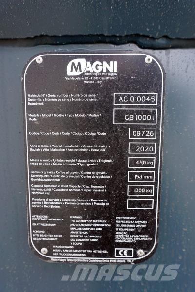 Magni 1000 L Χειρισμός Υλικών - Άλλα
