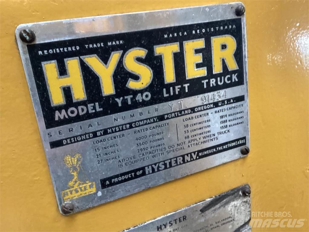 Hyster QC-20 Περονοφόρα ανυψωτικά κλαρκ - άλλα