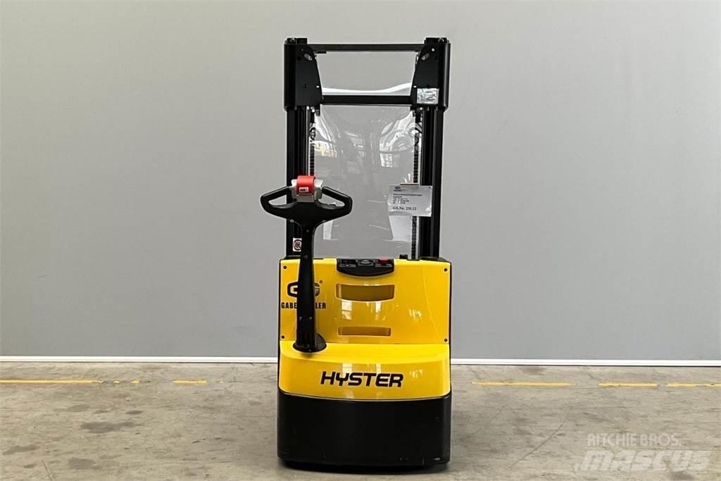 Hyster S1.6 Παλετοφόρα πεζού χειριστή με ιστό