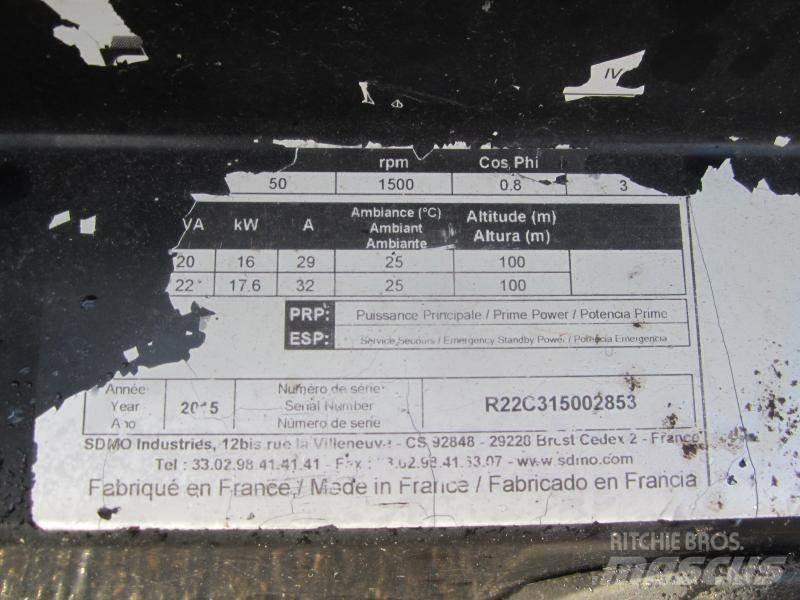 Sdmo R22 Γεννήτριες ντίζελ