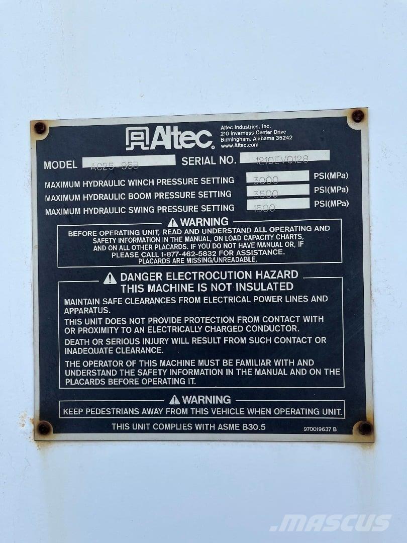 Altec AC25-95B Φορτηγά με Γερανό