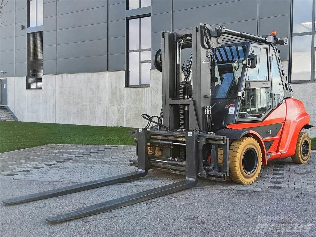 Linde H 80T-03/900 Περονοφόρα ανυψωτικά κλαρκ με φυσικό αέριο LPG