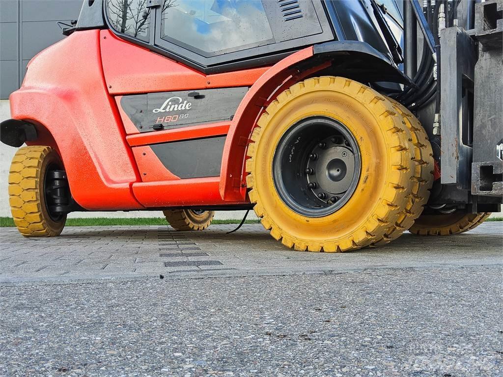 Linde H 80T-03/900 Περονοφόρα ανυψωτικά κλαρκ με φυσικό αέριο LPG