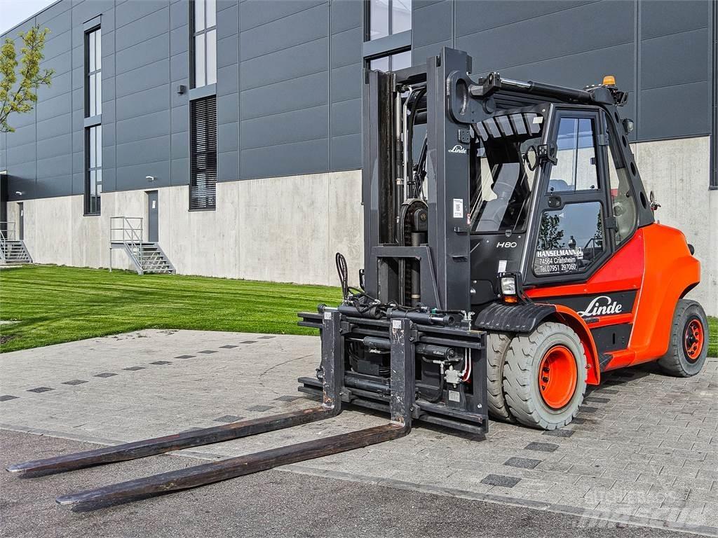 Linde H 80T/900/396 Περονοφόρα ανυψωτικά κλαρκ με φυσικό αέριο LPG