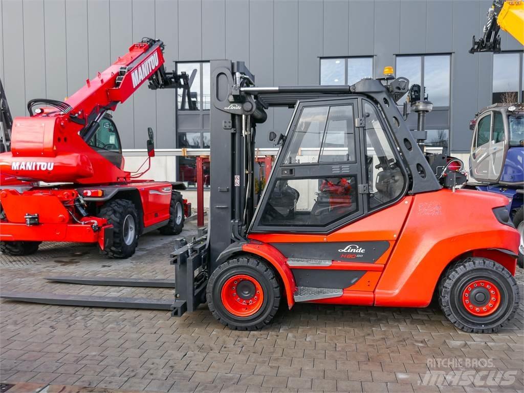 Linde H 80T/900/396 Περονοφόρα ανυψωτικά κλαρκ με φυσικό αέριο LPG