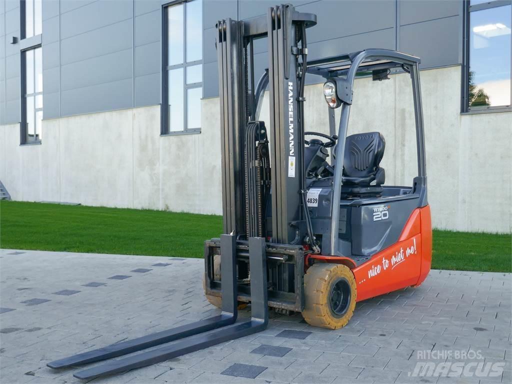 Toyota 02-8FBE20T Ηλεκτρικά περονοφόρα ανυψωτικά κλαρκ