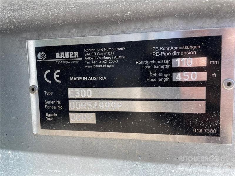 Bauer E 300 Συστήματα άρδευσης