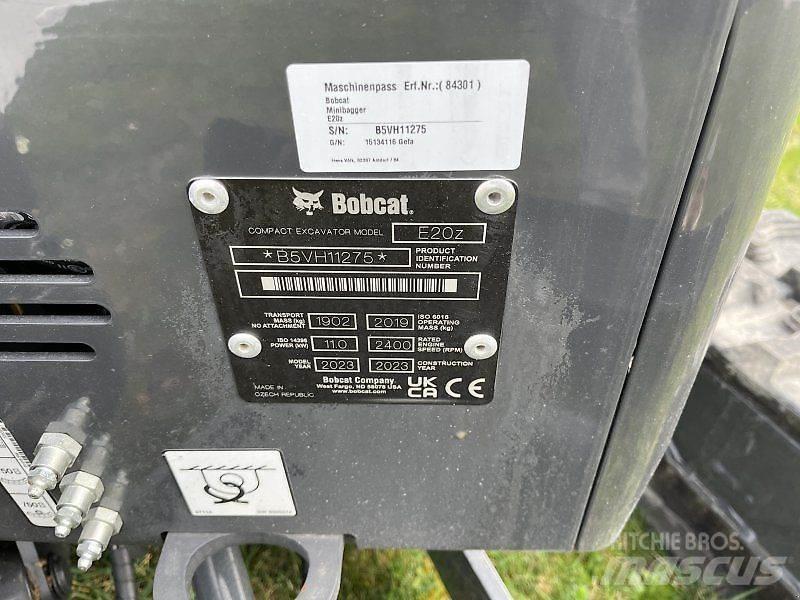 Bobcat E 20z Εκσκαφάκι (διαβολάκι) < 7t