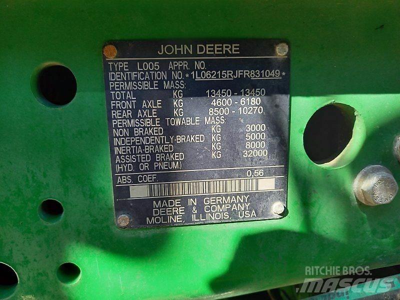 John Deere 6215R Τρακτέρ
