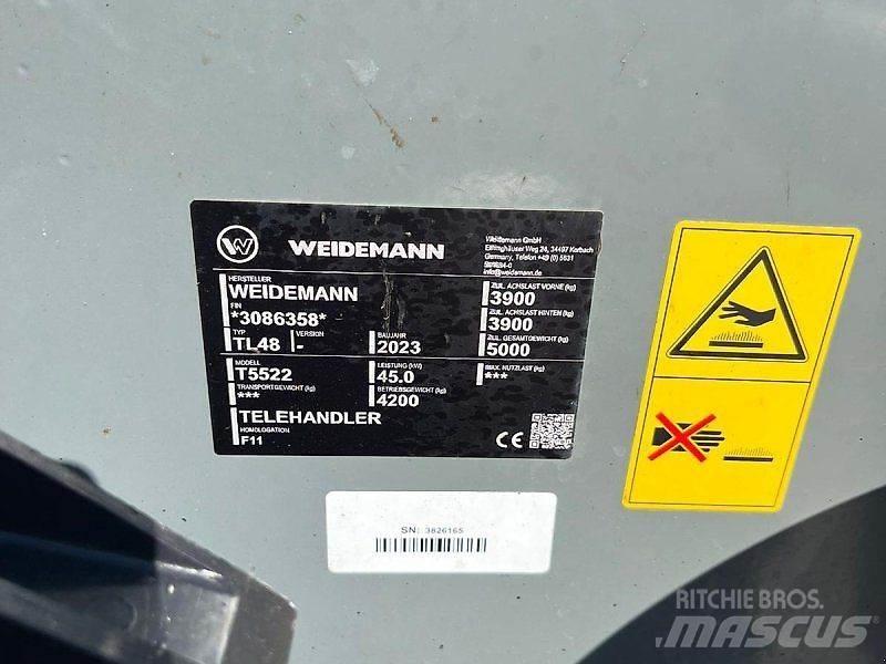 Weidemann T5522 Τηλεσκοπικοί ανυψωτές