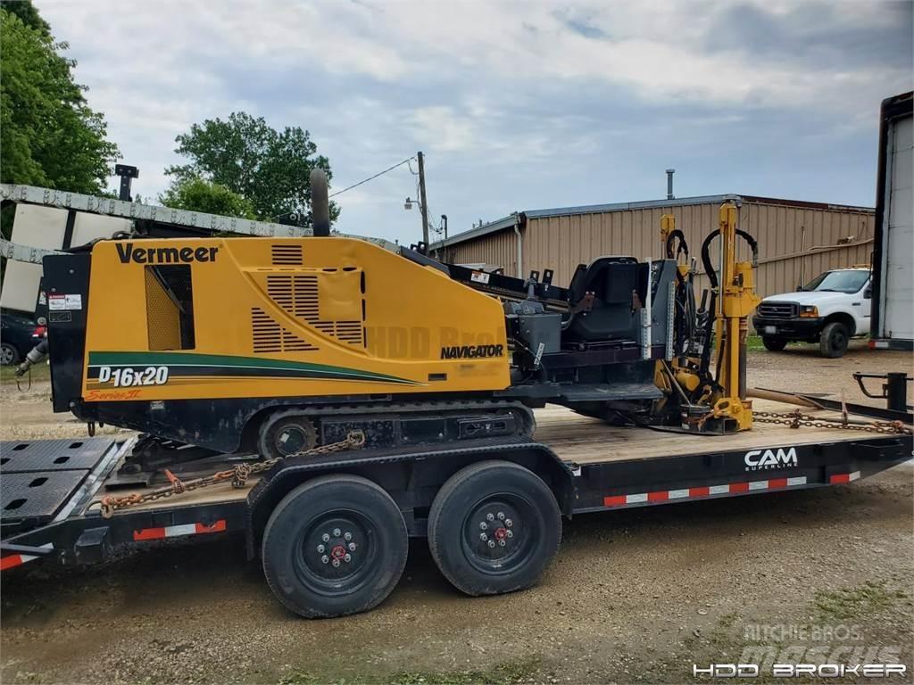 Vermeer D16x20 Series II Εξοπλισμός οριζόντιων διατρήσεων