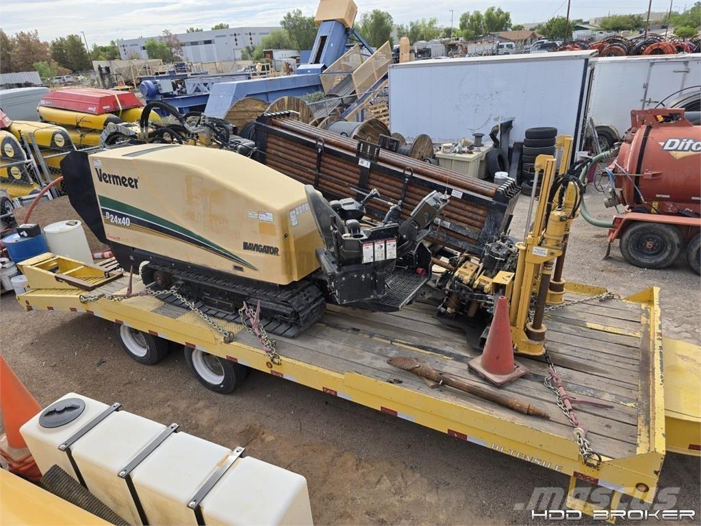 Vermeer D24x40 Series II Εξοπλισμός οριζόντιων διατρήσεων